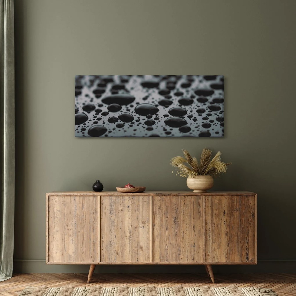 A vízcseppek képe (120x50 cm)