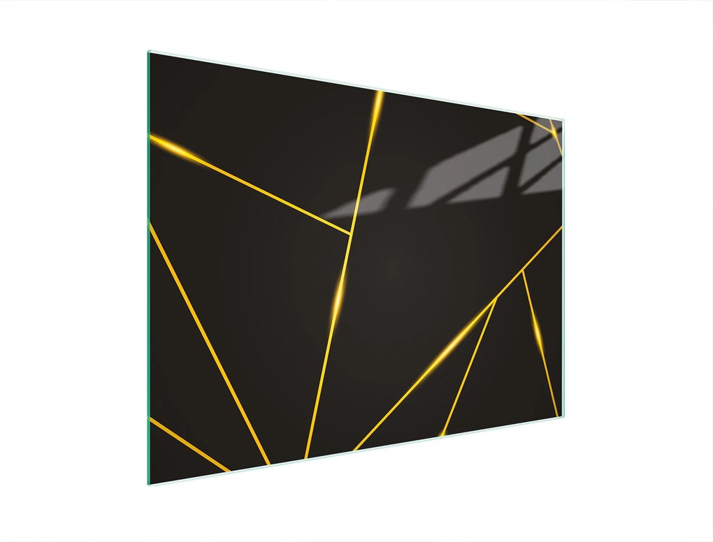 Üveg Vágódeszka 30x22 Fekete Edzett Üveg