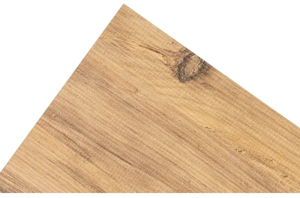 Konzolos asztal CANVAS 80x100 cm fenyő atlantic/fekete