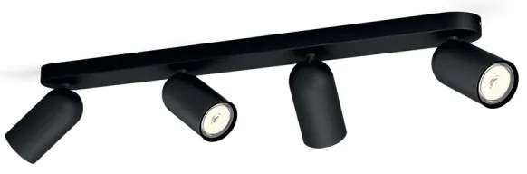 Philips 50584/30/PN - Spotlámpa MYLIVING PONGEE 4xGU10/5,5W/230V