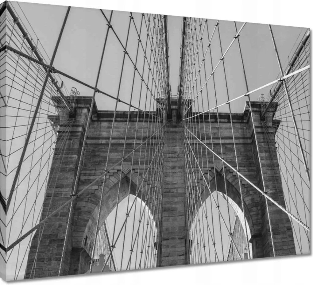 Vászonkép 50x40 Kötélhíd Usa Egyesült Államok