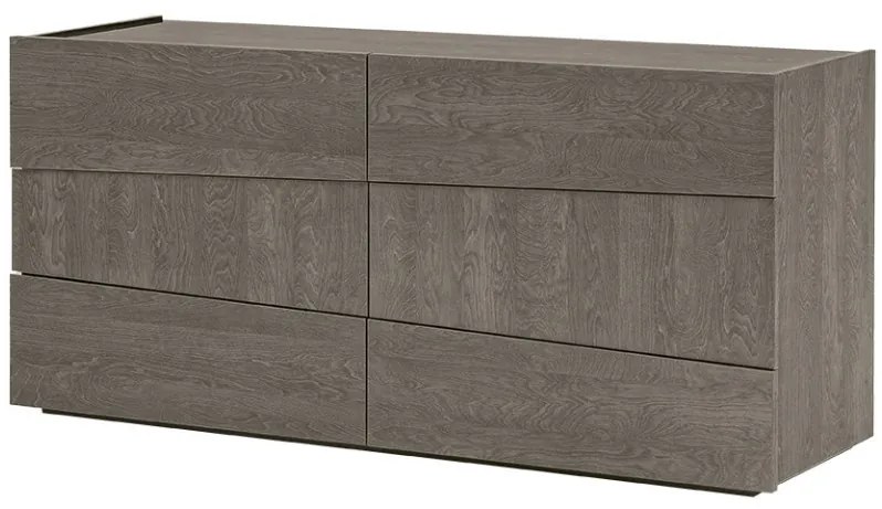 MODUM-156CMD-01-PL TEKNO Ezüst Nyírfa Színű Komód