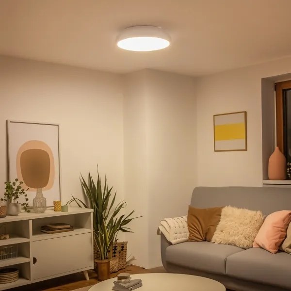 Eglo 98045 - LED RGB Szabályozható mennyezeti lámpa RIODEVA-C LED/27W/230V