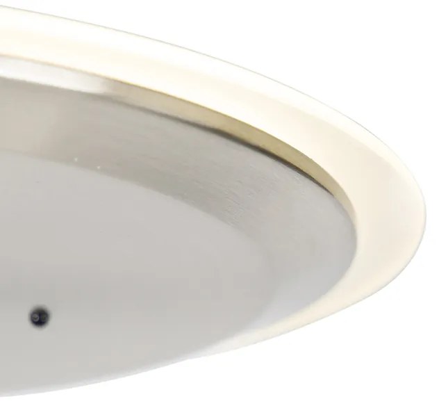 Modern állólámpa acélból, beépített LED-del, dimmerrel és olvasólámpával - Strela