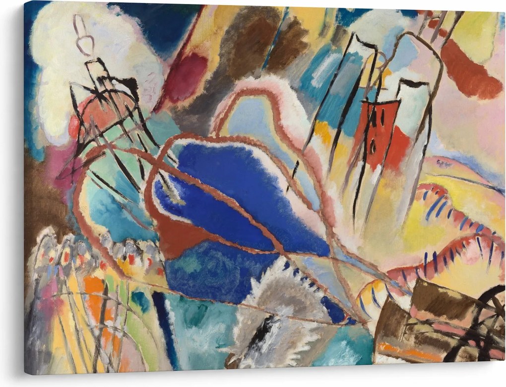 Kép - Vasily Kandinsky, Improvisation No. 30 (Cannons), reprodukciók (70x50 cm)