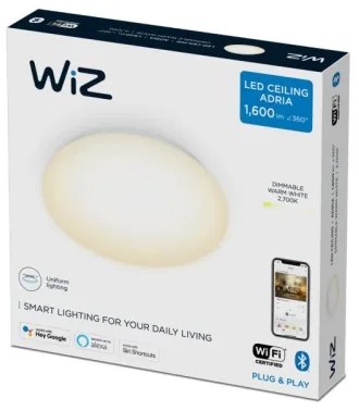 WiZ - LED Dimmelhető mennyezeti lámpa SUPERSLIM LED/17W/230V 2700K Wi-Fi