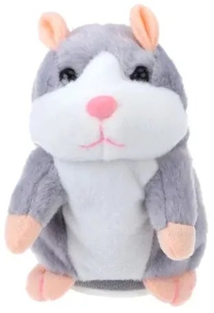 Zaparkorun Interaktív beszélő hörcsög - szürke