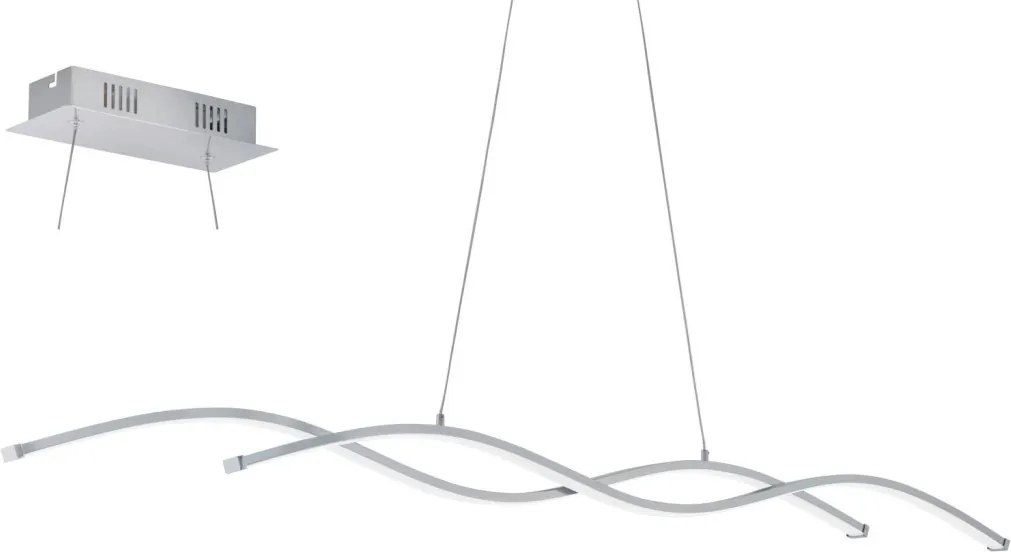 EGLO 96104 LASANA Modern Led Függesztett Lámpa Fehér, Króm LED IP20