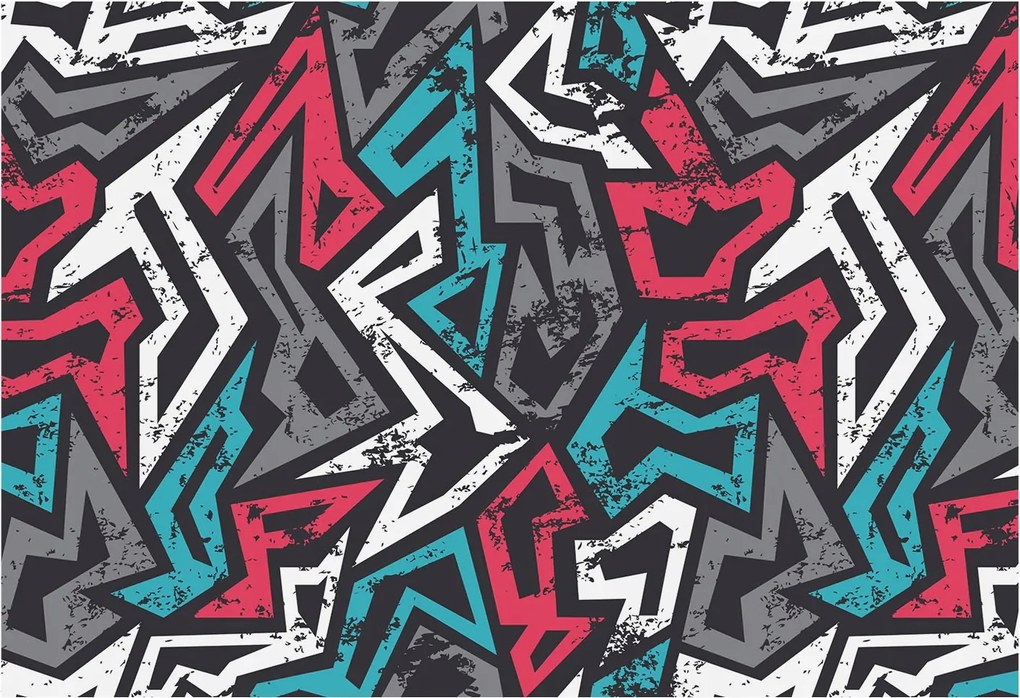 Fotótapéta Flizelin Dekoratív tapéta Absztrakt mozaik 152x104