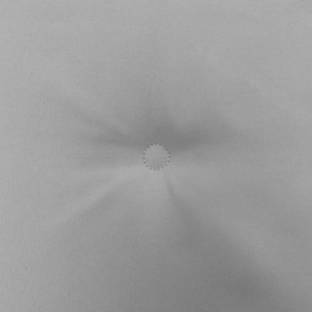 szürke oxford szövet kerti padpárna 200x50x4 cm