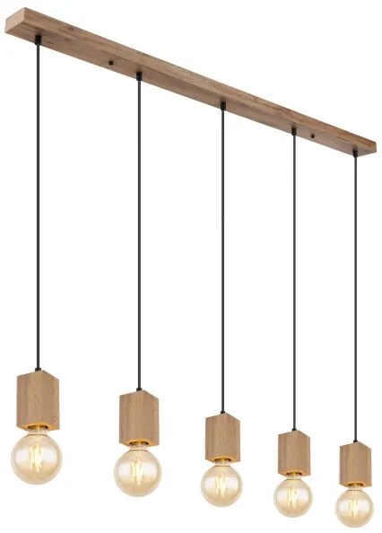 Globo 15655-5H - Csillár zsinóron ERNA 5xE27/60W/230V