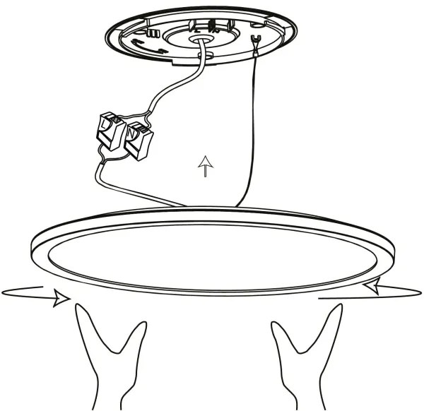 Eglo 900091 - LED RGBW Dimmelhető mennyezeti lámpa ROVITO-Z LED/14,6W/230V fekete