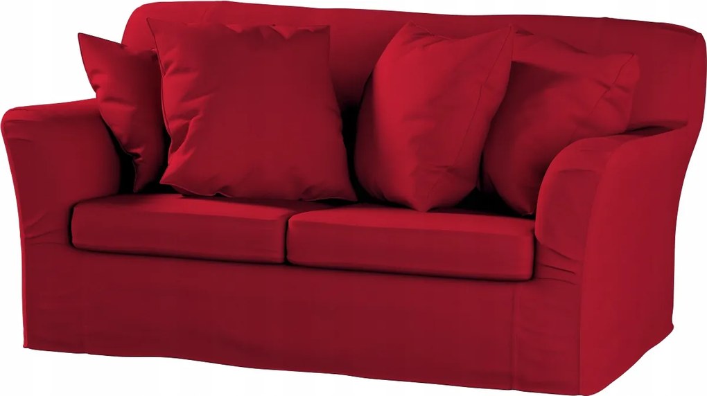 Dekoria Tomelilla 2 személyes kinyitható kanapé huzat Ikea piros