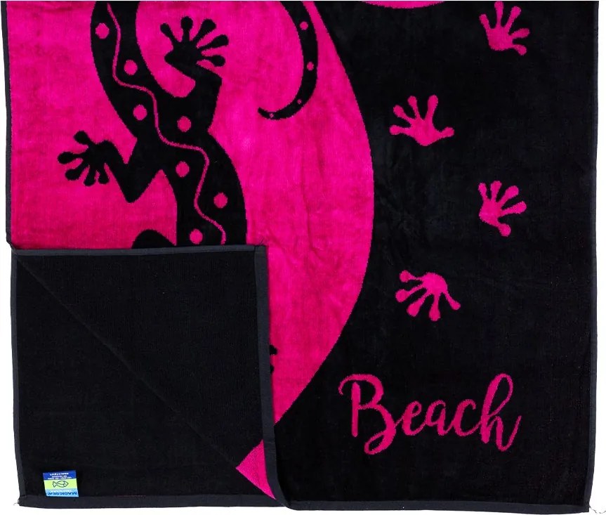 SALINA Strandtörölköző pink 165x90cm