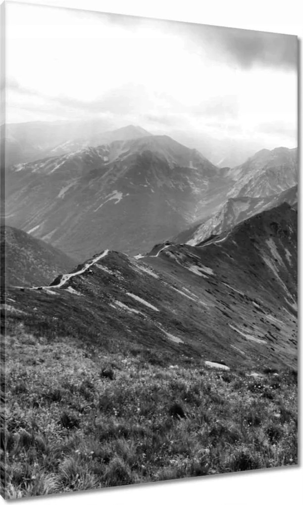 Vászonkép 70x100 Tátra Lengyel hegyek Kilátás