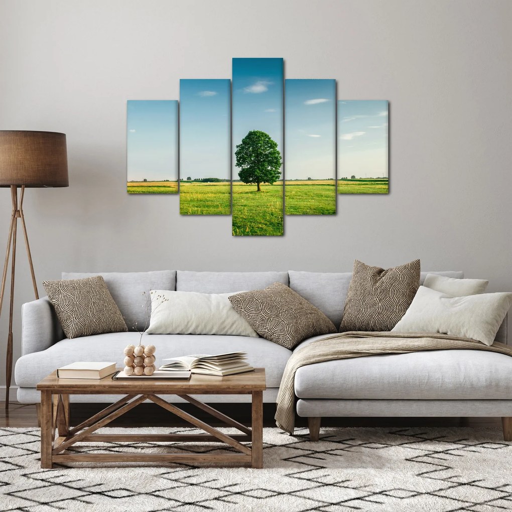 Fa képe a réten (150x105 cm)