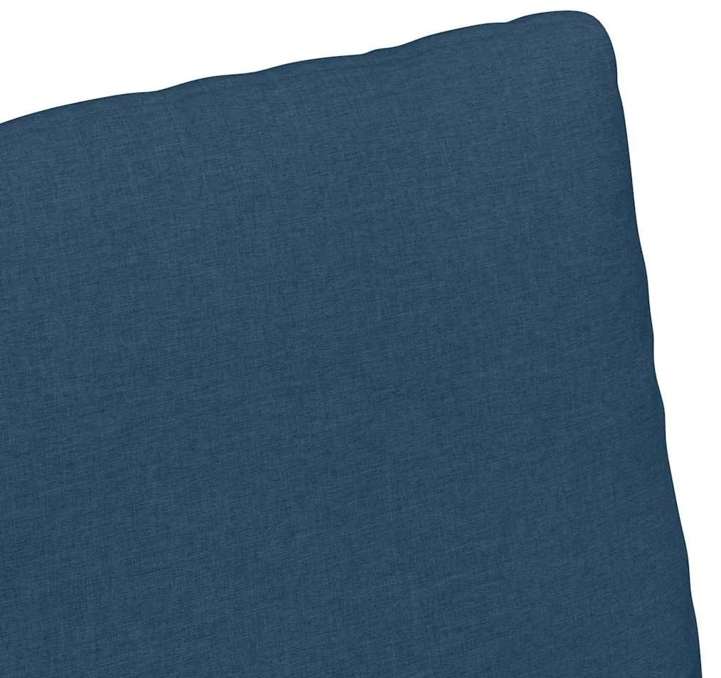 Étkező Székek 2 pcs Kék 57 x 67 x 98 cm szövet