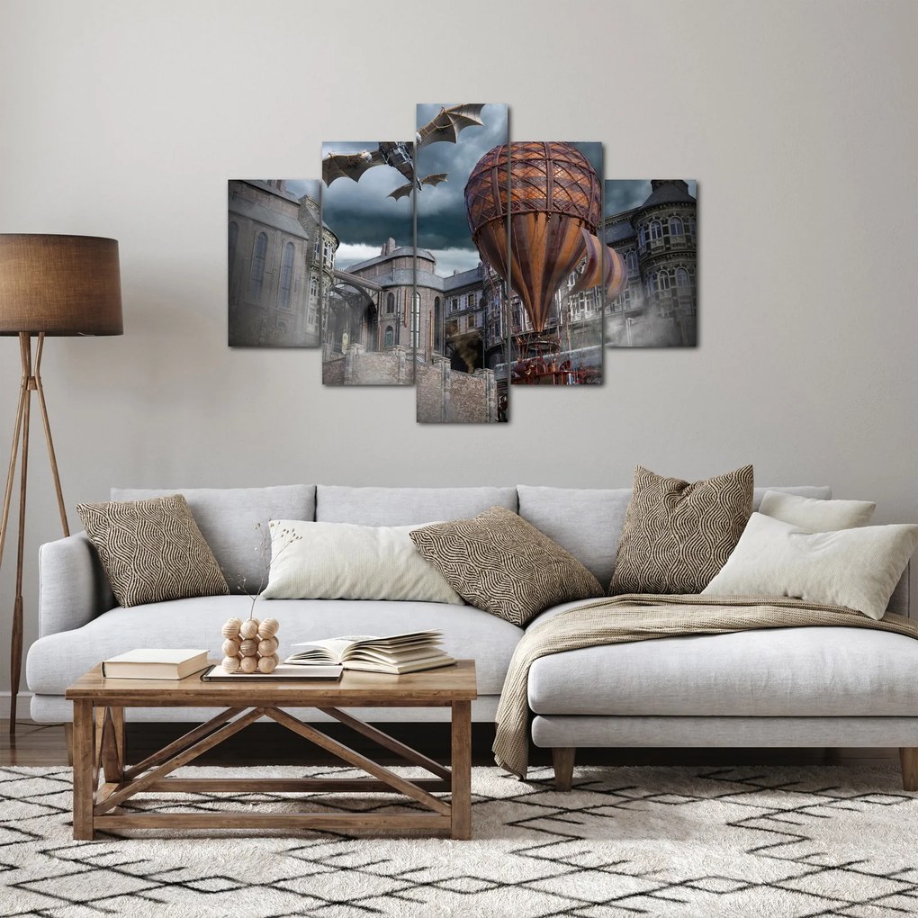 Kép - szürreális táj (150x105 cm)