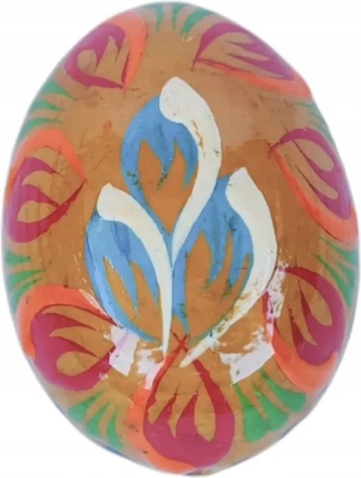 Húsvéti húsvéti fa Festett világosbarna kézműves