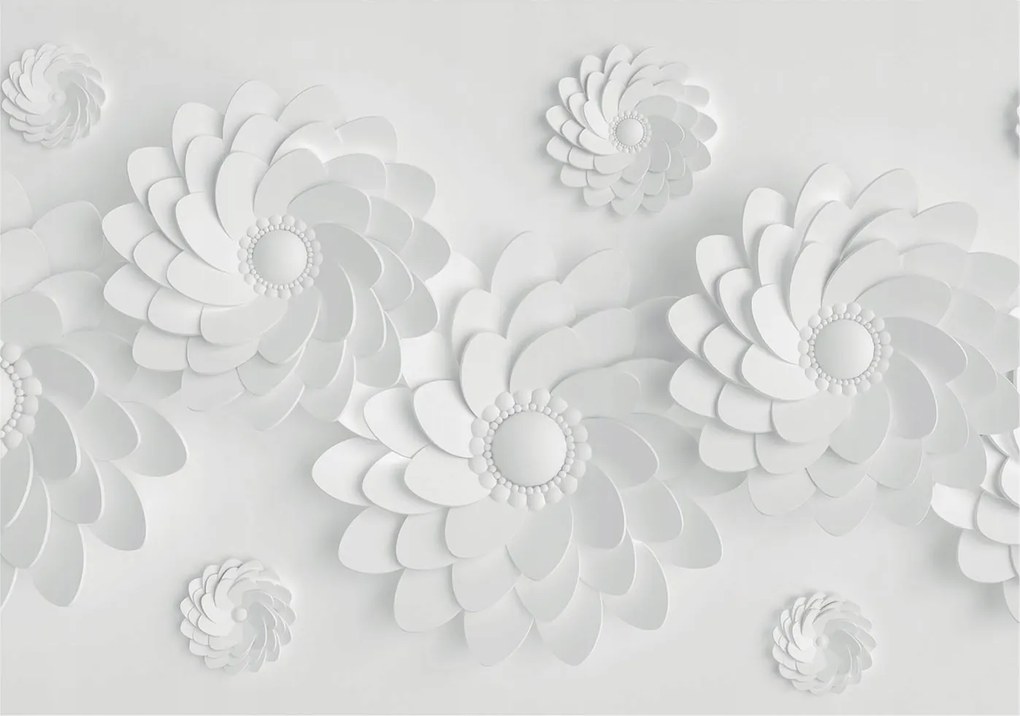 Fotótapéta Flizelin Hálószoba Fal Virágos elegancia 312x219 Ragasztó