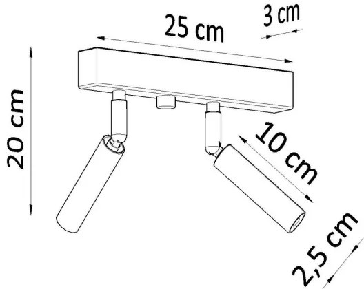 Spotlámpa EYETECH 2xG9/12W/230V fehér