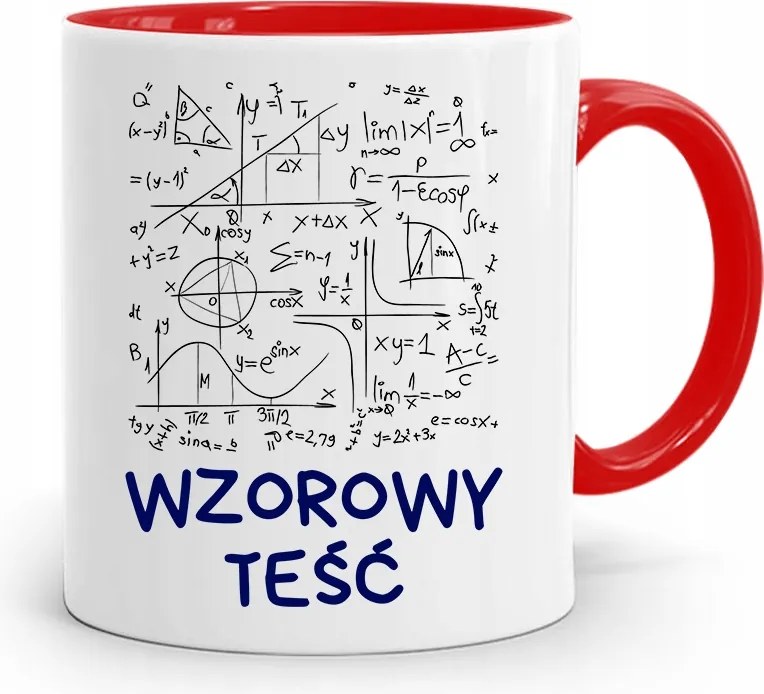 Piros Bögre Apósnak Példás Após Ajándék fényképes nyomtatással