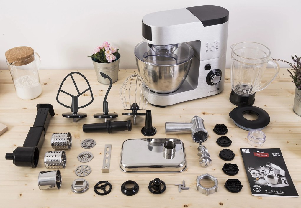 G21 Promesso konyhai robotgép, Aluminium