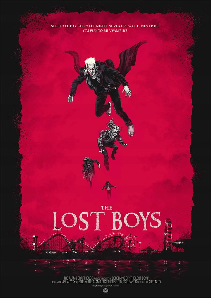 Poszter Elveszett fiúk The Lost Boys 80-as évek