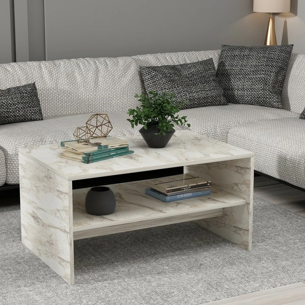 Apollon Marble dohányzóasztal