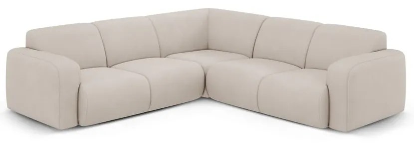 Bézs sarokkanapé (variálható-L alakú) Molino – Micadoni Home