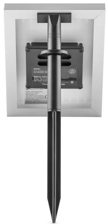 Blumfeldt DURAMAXX Schönbrunn napelemes gömb alakú szökőkút, 200l/h, LED, bazalt