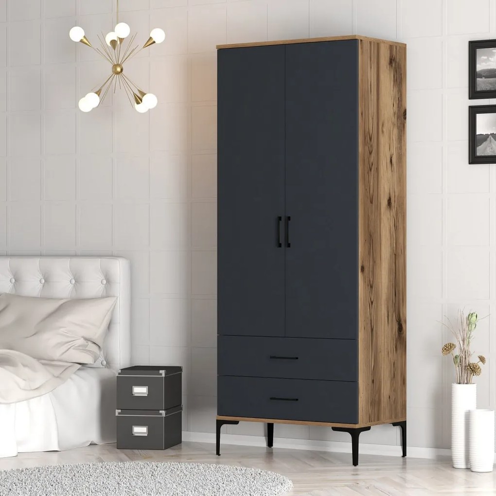 Kumsal T - Walnut, Anthracite