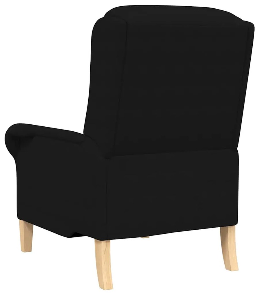 karosszék Fekete 76 x 94 x 102 cm Mikroszálas