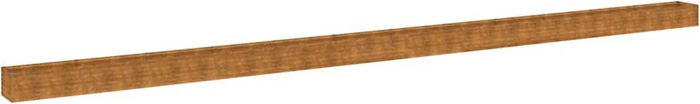 vidaXL corten acél kerti magaságyás 1152x50x36 cm