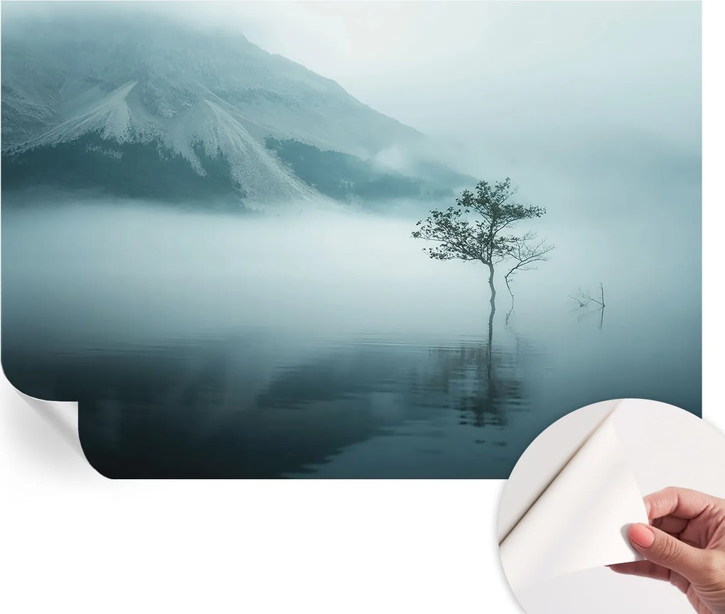 Öntapadós tapéta Divatos 3D fali ragasztóval A természet misztikuma 152x104 cm