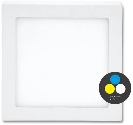 Ecolite LED-CSQ-CCT/12W/BI - RAFA LED mennyezeti lámpa 12W, fehér