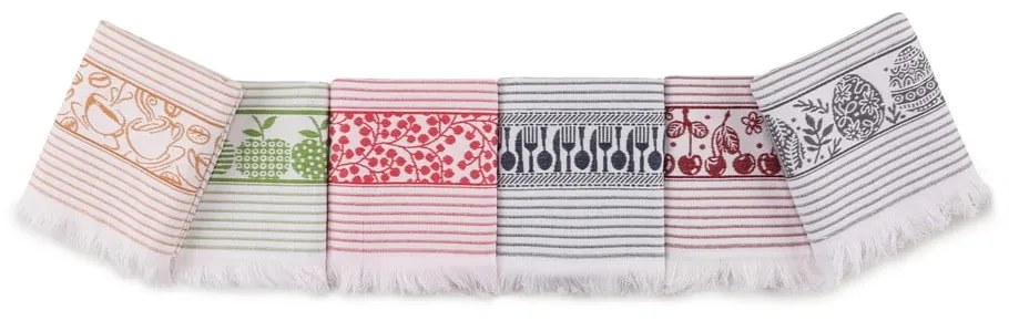 Pamut konyharuha szett 6 db-os 40x60 cm Pecete – Foutastic