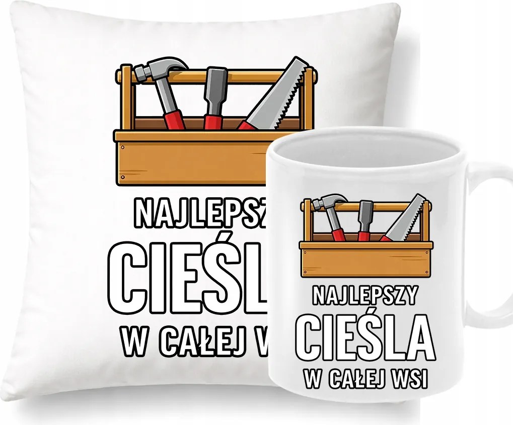 Bögre és Párna Szett Ácsoknak Ajándék