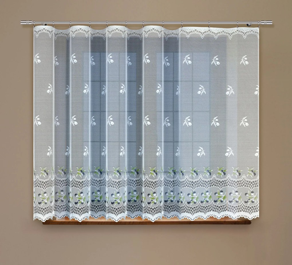 Mg Függöny 34908 jacquard szín 400x160 kész M szalaggal