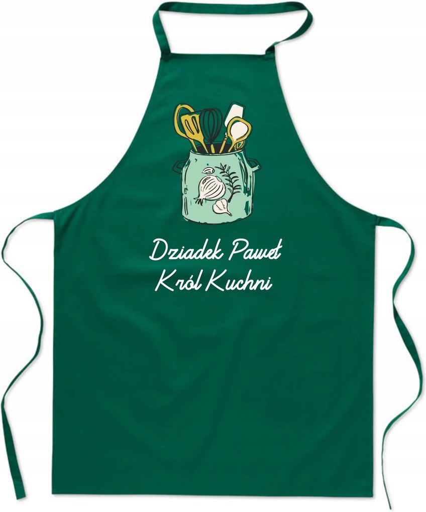 Konyhai kötény nagypapának Nagypapa (Név) Király Konyha Ajándék