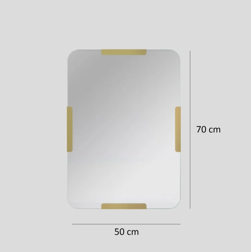 Pera tükör, arany, 50 cm – TR552NOS1228