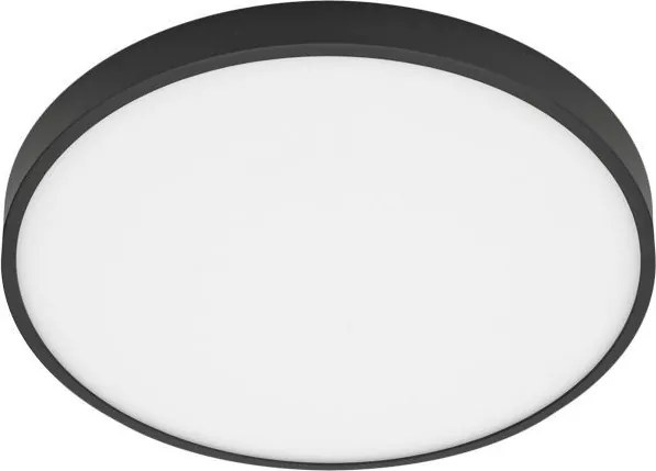 ITALUX PLF-75689-BK-3K RIBERIO Kerek Mennyezeti Lámpa Fehér, Fekete LED IP20