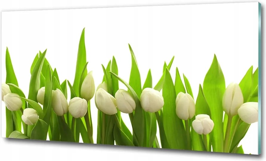 Fotó vászonkép edzett üveg Orchidea 100x70