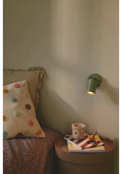 Nordlux - Fali spotlámpa EXPLORE 1xGU10/7W/230V zöld