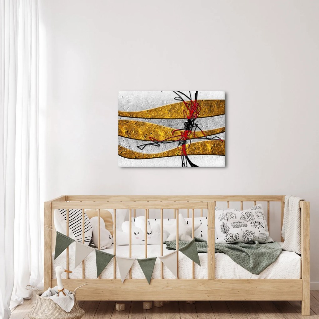 Absztrakt kép (70x50 cm)