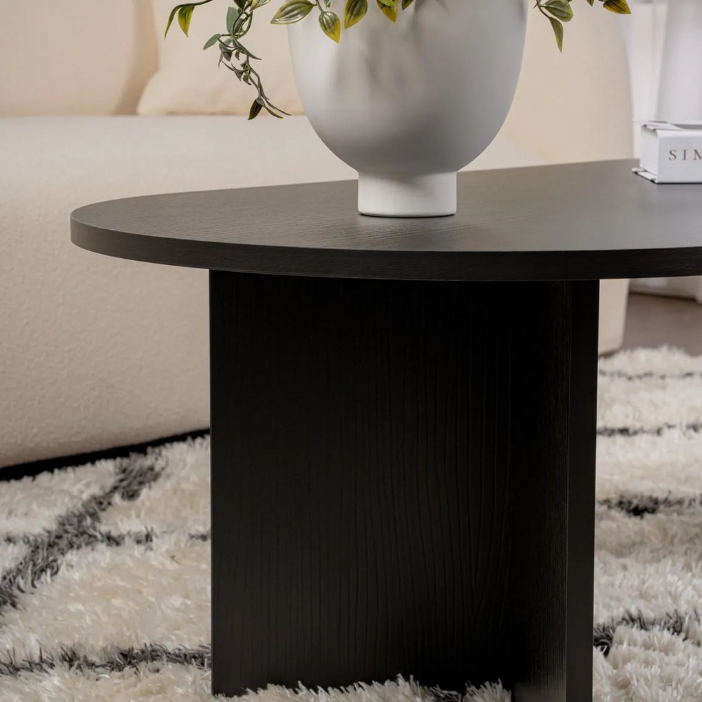 Sable Wood Black konferenciaasztal