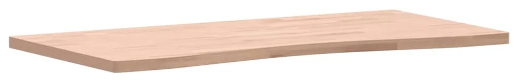 tömör bükkfa íróasztallap 100 x (45-50) x 2,5 cm