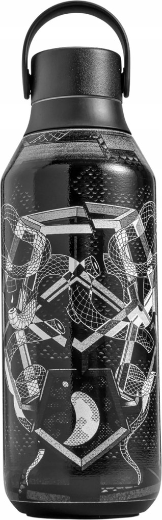 Chilly's Series 2 Acél thermo palack 500 ml grafikával Studio Viper