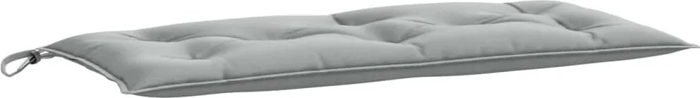 vidaXL melange világosszürke szövet kerti padpárna 100 x 50 x 7 cm