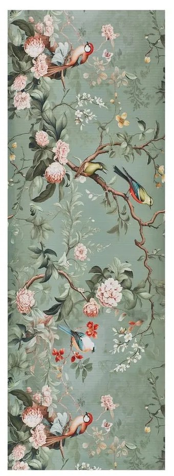 Világoszöld mosható futószőnyeg 52x200 cm Ricci Monet – Universal